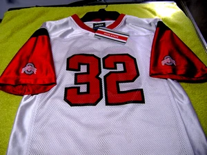 Ohio State Buckeyes JUNGE ODER MÄDCHEN GRÖSSE Large 12-14 Football Trikot #32 NEU NCAA - Bild 1 von 3