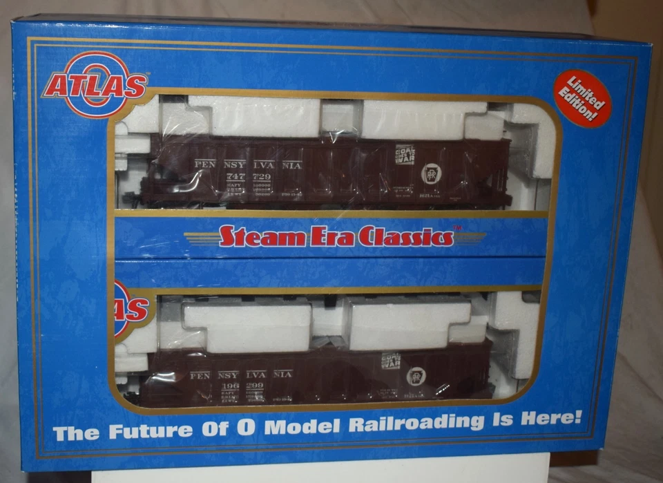 Atlas 7783 H21a Hopper Car 2 Pack Pennsylvania PRR Goes to War NEW in Box 2-Rail - Image 1 of 4