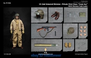 US 2nd Armored Division Private First Class“Coon Ass" 1/6 Figure Standard Ver. - Picture 1 of 1