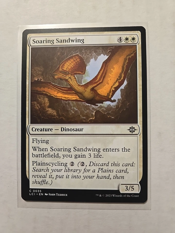 Soaring Sandwing - Lost Caverns of Ixalan - LP - Common - Creature - MTG Magic - Image 1 of 1