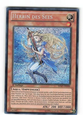 Yugioh HERRIN DES SEES , shsp-de084 Secret Rare deutsch Near Mint 1. Auflage - Bild 1 von 2