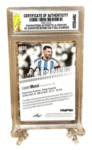 LIONEL MESSI 2022 HOJA BOMBO! #130 Edición especial limitada gema clasificada como nueva 10 - Imagen 1 de 3