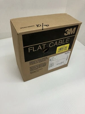 3M 3302/64 100 Flat Ribbon Cable 64 Conductor 28AWG 100FT 100FT — 第 1/4 张图片