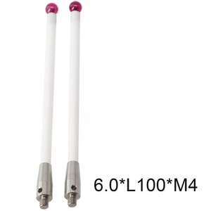 2Pcs Renishaw A-5000-3712 CMM Probe Stylus 100mm/Ceramic Stem 6mm-Ball Tip - Picture 1 of 12