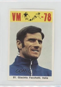 1978 Foniks Forlag Fotball VM Argentina '78 Giacinto Facchetti #81 - Picture 1 of 3