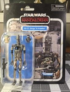 Star Wars Vintage Collection IG-12 Grogu & Ancelain - Hasbro 3,75” - Nuovo Sigillato - Foto 1 di 2