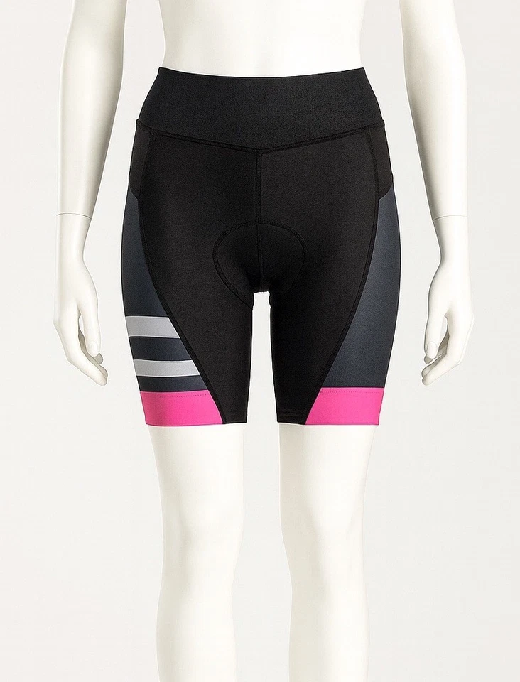 Bontrager Anara LTD Women’s Cycling Shorts XS Black Pink Padded Bike Short - Image 1 of 3