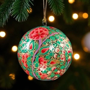 KAUFEN SIE EINE ERHALTEN SIE EINE GRATIS Ehrliche Gleiches Design Handgefertigte Pappmaché Kugeln Verpackt - Bild 1 von 16