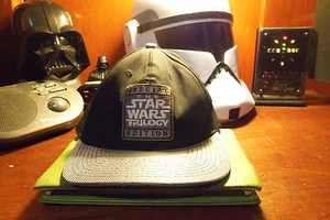 Star Wars Trilogy Special Edition Black & Grey Pepsi Base Ball Cap Hat Lock Back - Picture 1 of 9