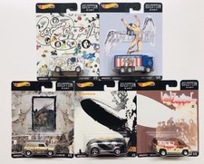 HOT WHEELS 2020 POP CULTURE LED ZEPPELIN COMPLETE 5 CAR SET PRE-ORDER