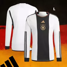 Original Adidas Deutschland DFB Langarm Trikot - WM Trikot 2022 - Größe L