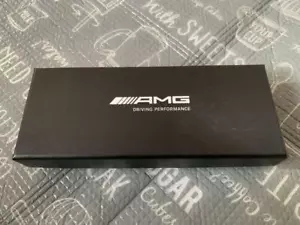 Mercedes-Benz Collection Genuine Mercedes-AMG Keyring Carbon 110g New From Japan - Picture 1 of 9