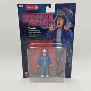 Stranger Things Dustin Action Figure #02 con Demogorgon BAF - Bandai - NUOVO - Foto 1 di 3