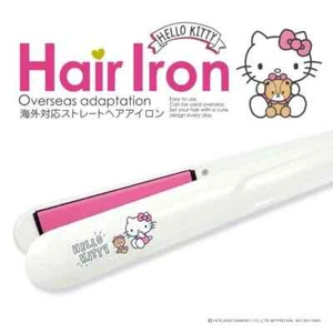 Sanrio Hello Kitty Hair Iron Japan Comes with pouch Can be used overseas - Picture 1 of 7
