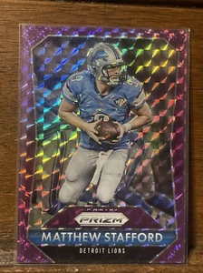 Matthew Stafford 2015 Prizm Purple Power /50 - Picture 1 of 3