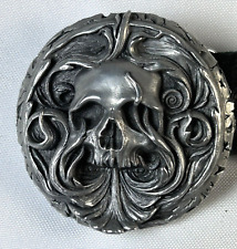 Carlos Torres Fourspeed Belt Buckle Skull Art Metalwerks 2012