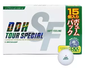 Dunlop Golf Ball DDH Tour Special SF 15 pieces Japan included 193673  - Picture 1 of 3