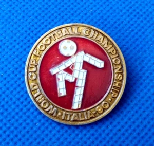 Fußball-WM Italien 1990 Sowjetische Pin Anstecker Sport Fußball UdSSR - Bild 1 von 2