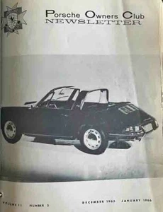 PORSCHE OWNERS CLUB OLD MAGAZINES 66 TRU 72 IN BINDER ALL ARE MINT  - Picture 1 of 9