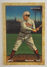 2012 Monarch Corona TRIS SPEAKER Baseball 1912 Print Run 200