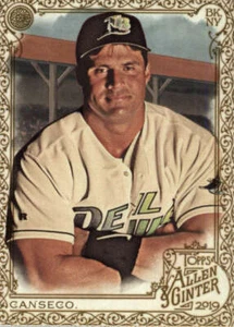 2019 Allen and Ginter Gold #95 Jose Canseco Tampa Bay Devil Rays  BX 50A - Picture 1 of 2