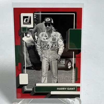 2023 Panini Donruss NASCAR Harry Gant Red Parallel No. 115 /299 NM Card - Image 1 of 4