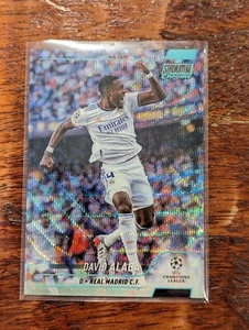 2021-22 Stadium Club Cromo UEFA DAVID ALABA Aqua Wave Refractor/250 #5 - Imagen 1 de 1