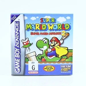 Super Mario World: Super Mario Advance 2 - Nintendo GBA Boxed Game - FREE POST! - Picture 1 of 12