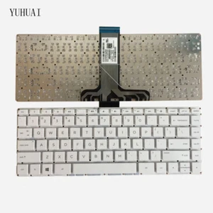 FOR HP Pavilion 14-ax 14-ax000 14-ax100 TPN-Q183 901658-001 US White Keyboard - Picture 1 of 4