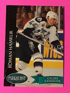 1992-93 Parkhurst Emerald Ice Roman Hamrlik #173 Rookie - Picture 1 of 1