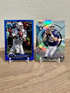 2023 Topps Composite PEYTON MANNING #11 Chrome Blue REFRACTOR /150 • Cosmic 196 - Picture 1 of 4