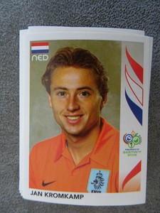 230. JAN KROMKAMP - NETHERLANDS / HOLLAND - PANINI WORLD CUP 2006 STICKER