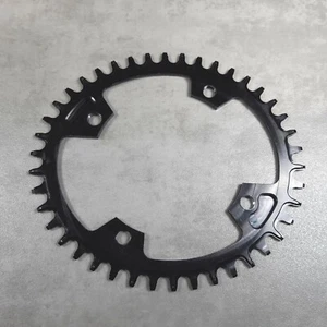 42T Chainring Absolute Black Oval For Double Chainset 86mm BCD-- PLEASE READ - Picture 1 of 5