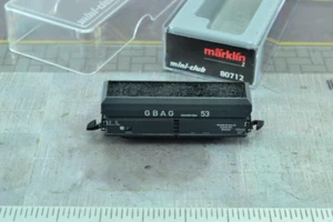 Marklin 80712 GBAG Coal Car Grey Z Scale - Picture 1 of 4
