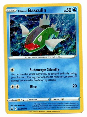 Hisuian Basculin SWSH273 SWSH: Sword & Shield Promo Cards Holo - Image 1 of 2