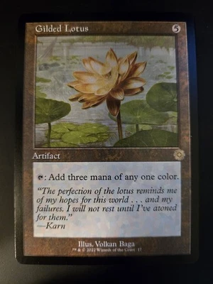 Gilded Lotus NM RETRO The Brothers' War MTG FREE SHIPPING - Image 1 of 2