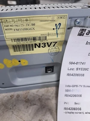 Pantalla de visualización 2014 Azera Sku#4206066 Foto 1 de 4