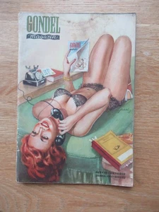 Altes Heft Gondel Magazin 1951 - Heft 10 / Akt / Erotik / Nude - Bild 1 von 11