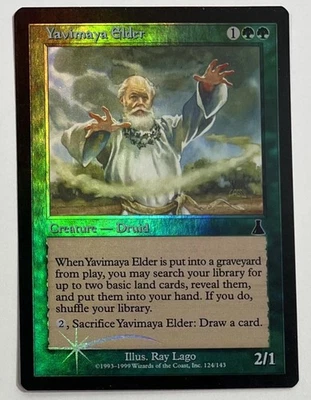 MTG YAVIMAYA ELDER (FOIL) Urza's Destiny - Image 1 of 2