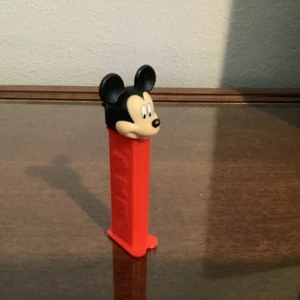 Vintage Disney Mickey Mouse Pez Dispenser Red - Picture 1 of 3