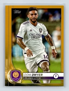 Dom Dwyer 2020 Topps MLS #7 Gold #/50 - Picture 1 of 2