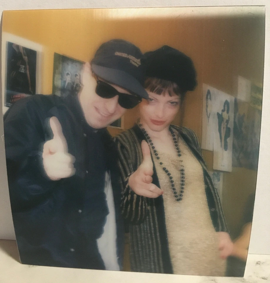 SUPER RARO! ZOE LUND TAMERLIS candido/apontando 3-D LENTICULAR 1-DE-UM-KIND! MS. 45 - Imagem 1 de 2