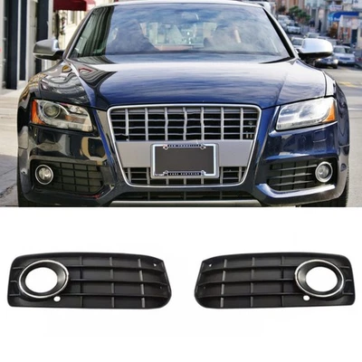 Par de parachoques delantero antiniebla cubierta rejilla para Audi A5 S-Line S5 2009-2011 Foto 1 de 4