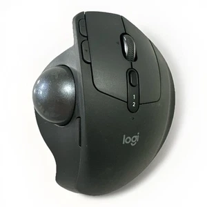 Logi Logitech MX Ergo M-R0065 Trackball Mouse Tilt Plate Gaming* NO DONGLE* - Picture 1 of 15