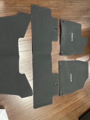 Juego completo de alfombrillas grises originales Acura MDX 2014-20 Foto 1 de 4