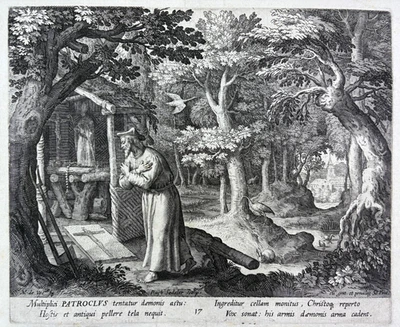 Sadeler, Raphaël nach Vos Martin de, Heiliger Patroclus um 1600 Kupferstich  - Bild 1 von 4