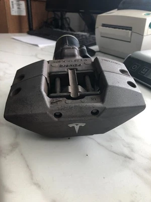 2012-2020 Tesla Model S MS Rear Passenger Side Parking Brake Caliper Right RH - Image 1 of 4