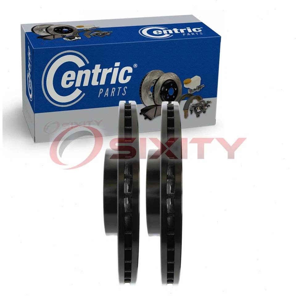 2 rotores de freno de disco delanteros centrados para neumático de freno Honda Civic 2006-2015 yx Foto 1 de 4