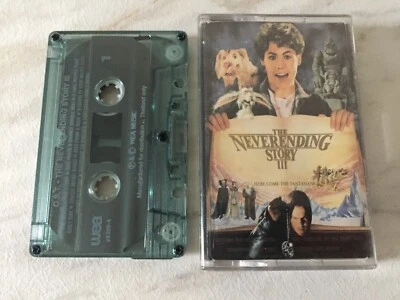 The Neverending Story III Soundtrack Cassette Tape (WEA 1994) - Image 1 of 3