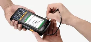 Pda Bluebird Pidion BIP-6000 BIP6000 Mit Sockel Und Ladegerät Ok Funktionsfähig - Bild 1 von 2